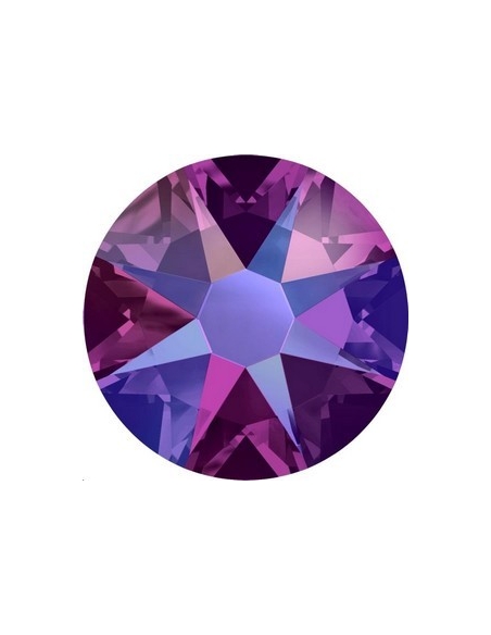 Lot 10 strass plats à coller 6,5mm   Strass plat Xilion rose 6.5mm (2088)- 2 Lot 10 strass plats à coller 6,5mm   Strass plat Xilion rose 6.5mm (2088)- 2