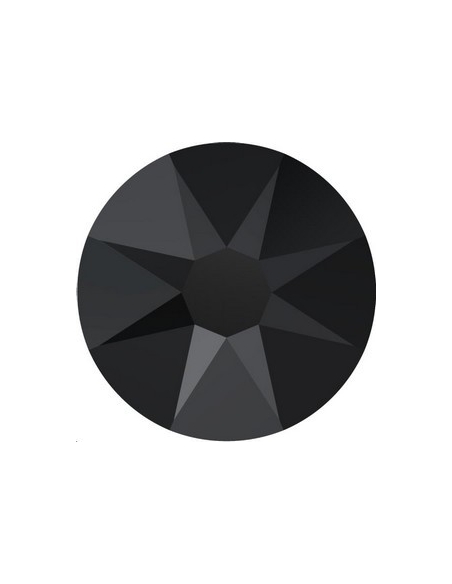 Lot 10 strass plats à coller 6,5mm   Strass plat Xilion rose 6.5mm (2088)- 2