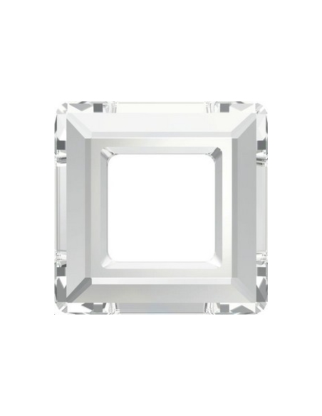 Carré évidé 14mm crystal  Carrés évidés 14mm Swarovski- 2