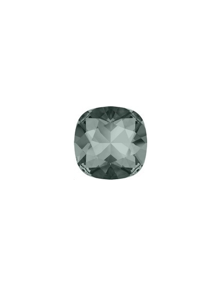 Cabochon carré 10mm black diamond f  Cabochons carré 10mm (4470)- 1