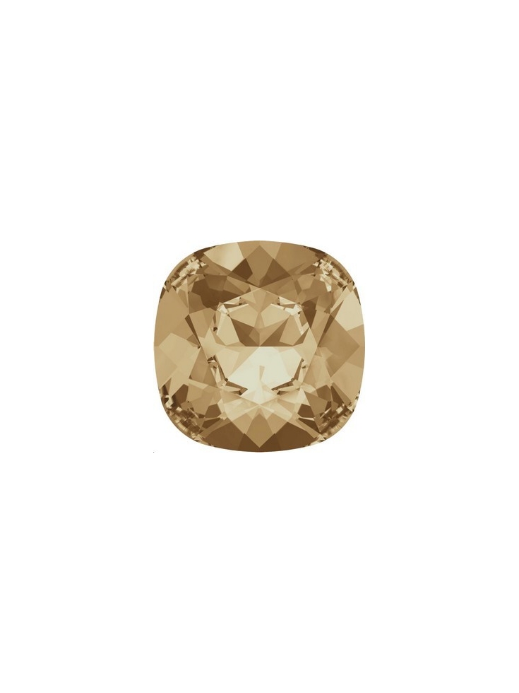 Cabochon carré 10mm crystal golden   Cabochons carré 10mm (4470)- 2