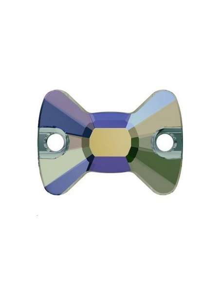 Pierre à coudre noeud de papillon 12mm  Pierres à coudre & boutons Swarovski- 2 Pierre à coudre noeud de papillon 12mm  Pierres à coudre & boutons Swarovski- 2