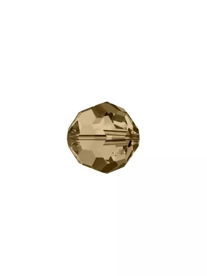 ronde 4mm crystal golden shadow 2