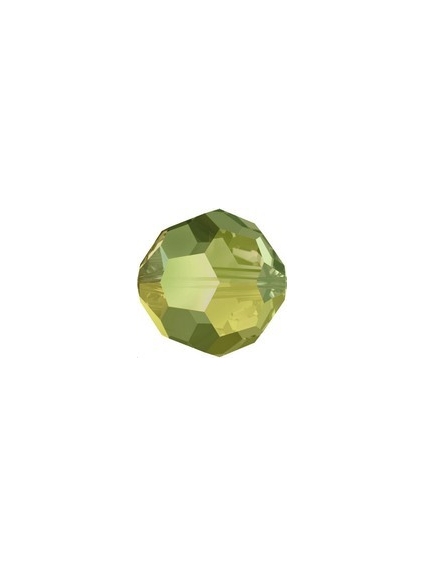 ronde 4mm crystal Iridescent green 2