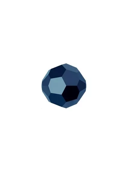 ronde 4mm crystal metallic blue 2