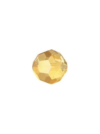 ronde 4mm crystal metallic Sunshine 2