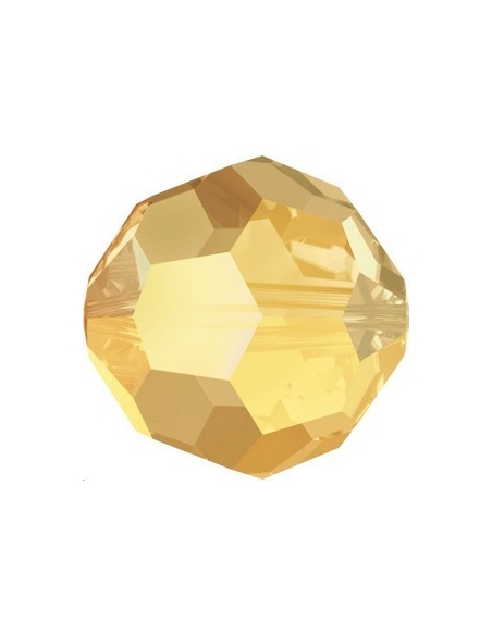 ronde 4mm crystal metallic Sunshine  Perles rondes facettes 4mm Swarovski (5000)- 2