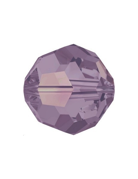 ronde 4mm cyclamen opal  Perles rondes facettes 4mm Swarovski (5000)- 2 ronde 4mm cyclamen opal  Perles rondes facettes 4mm Swarovski (5000)- 2