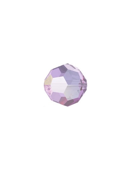 ronde 4mm light amethyst AB  Perles rondes facettes 4mm Swarovski (5000)- 1