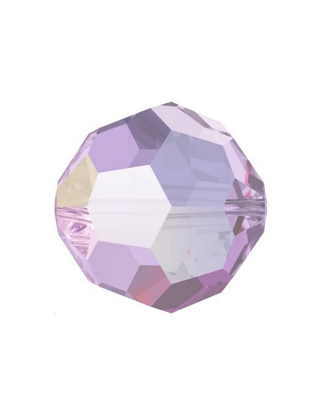 ronde 4mm light amethyst AB  Perles rondes facettes 4mm Swarovski (5000)- 2