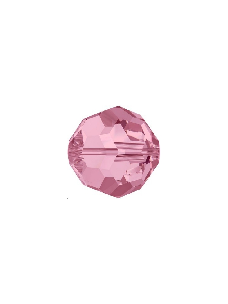 ronde 4mm light rose  Perles rondes facettes 4mm Swarovski (5000)- 2