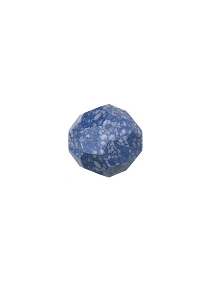 ronde 10mm marbled blue 2