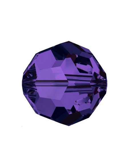 Ronde 3mm purple velvet  Perles rondes facettes 3mm Swarovski (5000)- 2