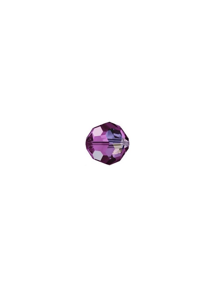 ronde 4mm amethyst AB  Perles rondes facettes 4mm Swarovski (5000)- 1