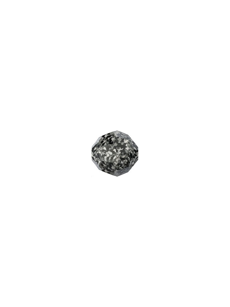 ronde 10mm marbled black  Perles rondes facettes 10mm Swarovski (5000)- 4