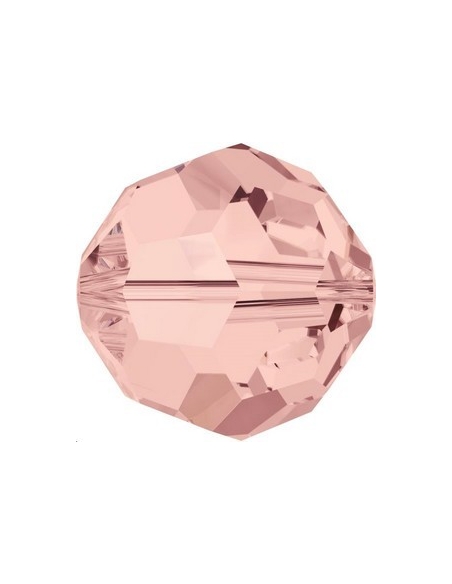 ronde 4mm blush rose  Perles rondes facettes 4mm Swarovski (5000)- 2 ronde 4mm blush rose  Perles rondes facettes 4mm Swarovski (5000)- 2