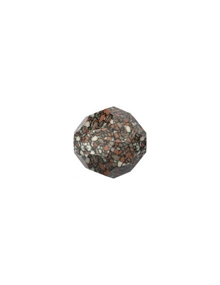 ronde 10mm marbled terracota  Perles rondes facettes 10mm Swarovski (5000)- 4