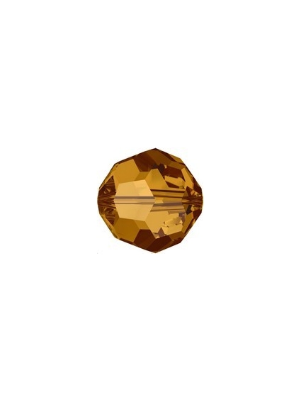 ronde 4mm crystal copper 2