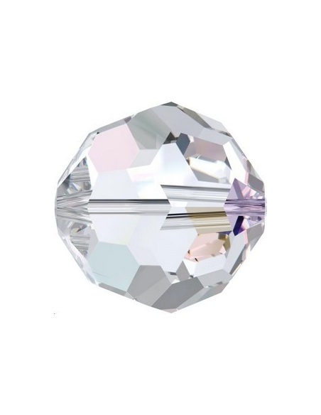 Ronde 3mm crystal AB   Perles rondes facettes 3mm Swarovski (5000)- 5 Ronde 3mm crystal AB   Perles rondes facettes 3mm Swarovski (5000)- 5