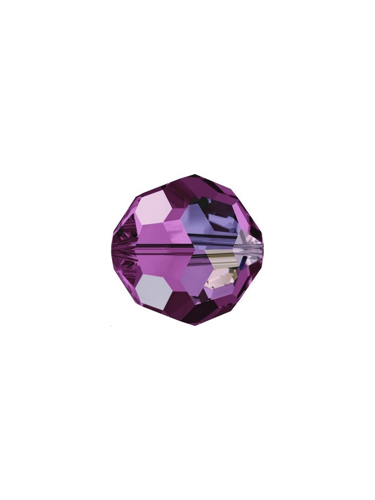ronde 4mm amethyst AB  Perles rondes facettes 4mm Swarovski (5000)- 5