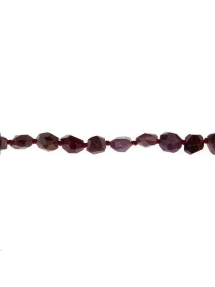 Rubis caillou 8mm  Les Formes diverses en lot- 1