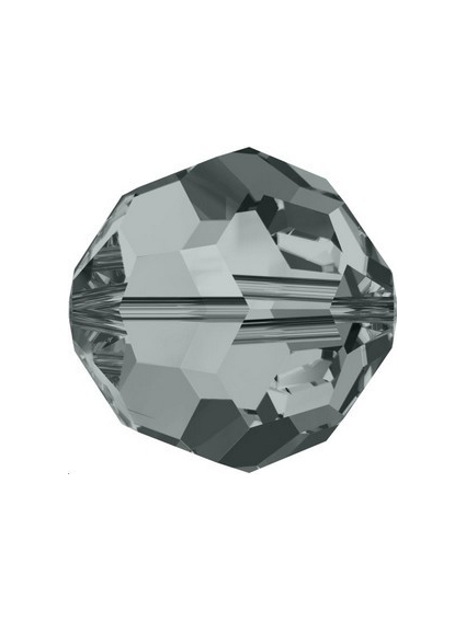 ronde 8mm black diamond  Perles rondes facettes 8mm Swarovski (5000)- 1 2