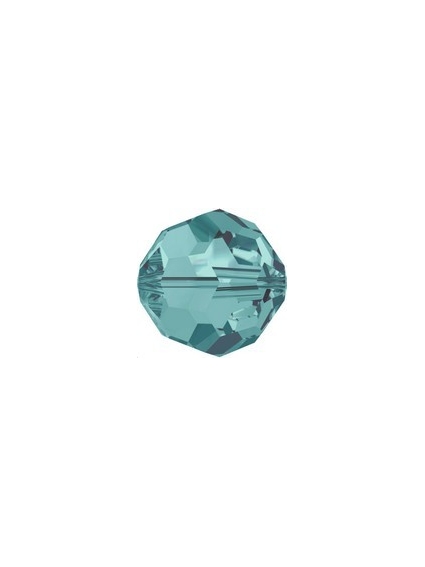 ronde 8mm blue zircon  Perles rondes facettes 8mm Swarovski (5000)- 1