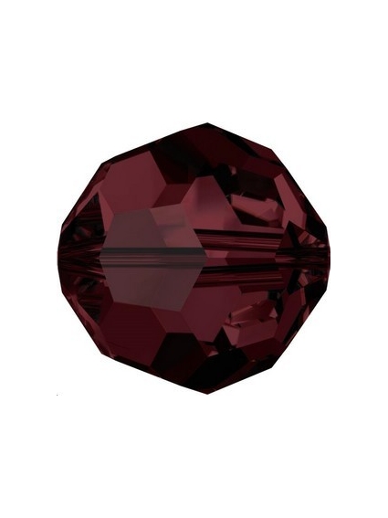 ronde 8mm burgundy  Perles rondes facettes 8mm Swarovski (5000)- 1 2
