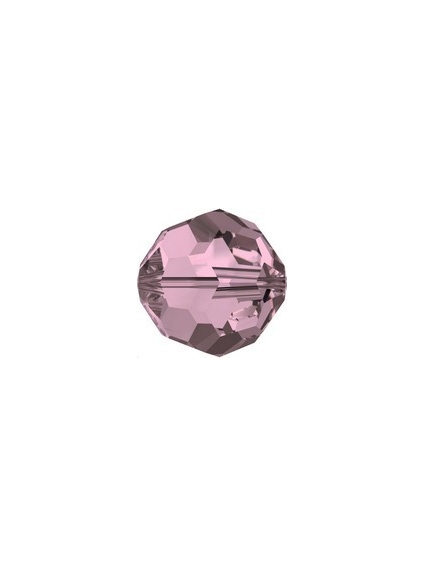ronde 8mm cr antique pink  Perles rondes facettes 8mm Swarovski (5000)- 1