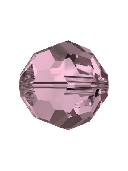 ronde 8mm cr antique pink  Perles rondes facettes 8mm Swarovski (5000)- 1 2