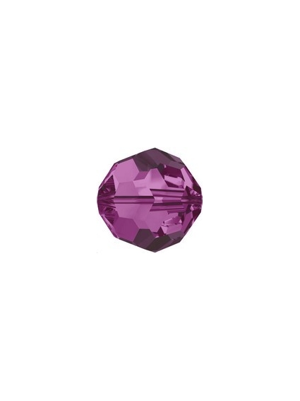 ronde 8mm fuschia  Perles rondes facettes 8mm Swarovski (5000)- 1