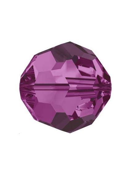 ronde 8mm fuschia  Perles rondes facettes 8mm Swarovski (5000)- 1 2