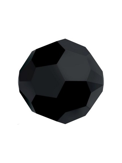 ronde 8mm jet  Perles rondes facettes 8mm Swarovski (5000)- 1 2