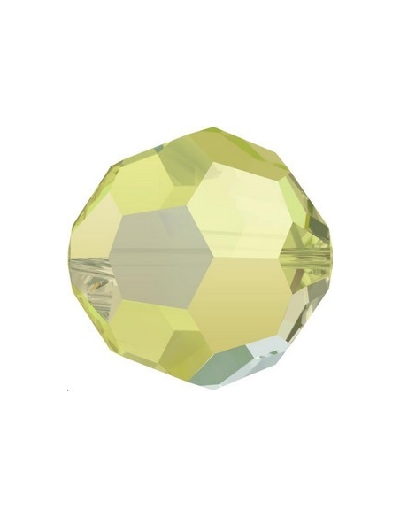 ronde 8mm jonquil AB  Perles rondes facettes 8mm Swarovski (5000)- 2