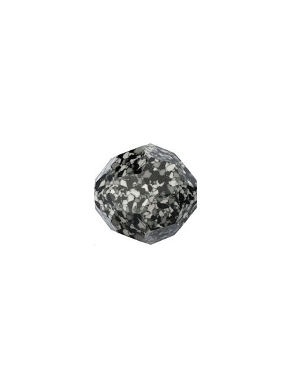 ronde 8mm marbled black  Perles rondes facettes 8mm Swarovski (5000)- 1