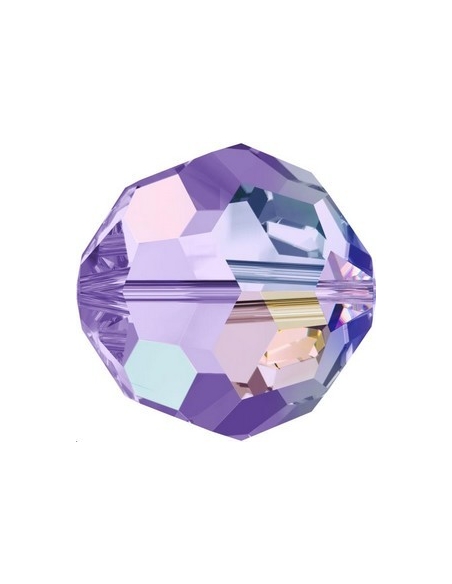 ronde 4mm tanzanite AB  Perles rondes facettes 4mm Swarovski (5000)- 2 ronde 4mm tanzanite AB  Perles rondes facettes 4mm Swarovski (5000)- 2