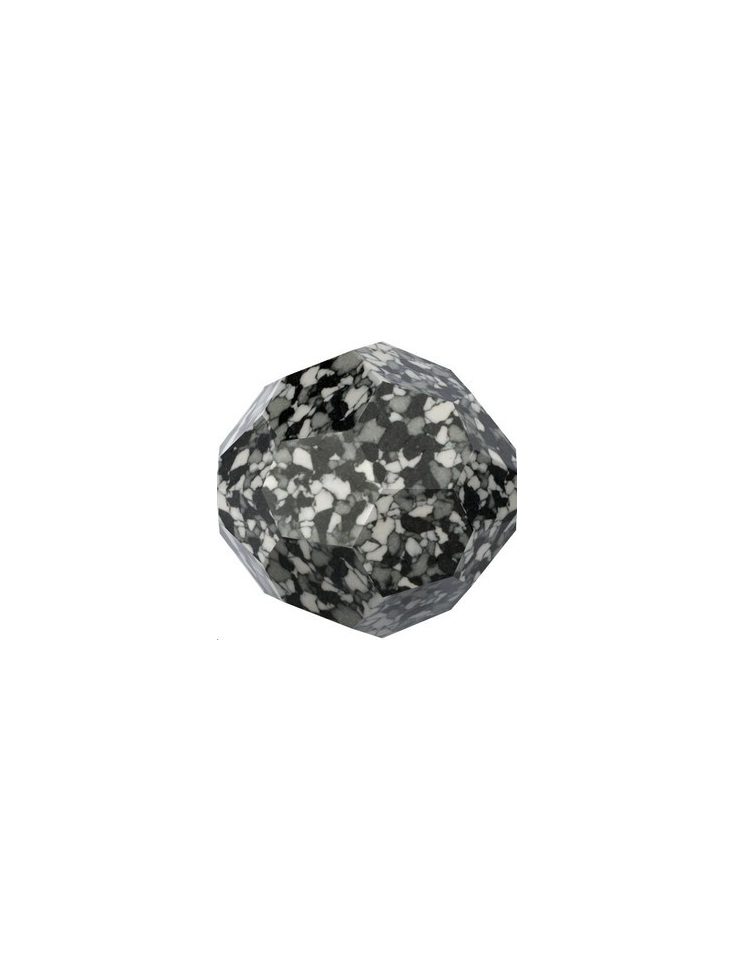 ronde 8mm marbled black  Perles rondes facettes 8mm Swarovski (5000)- 5