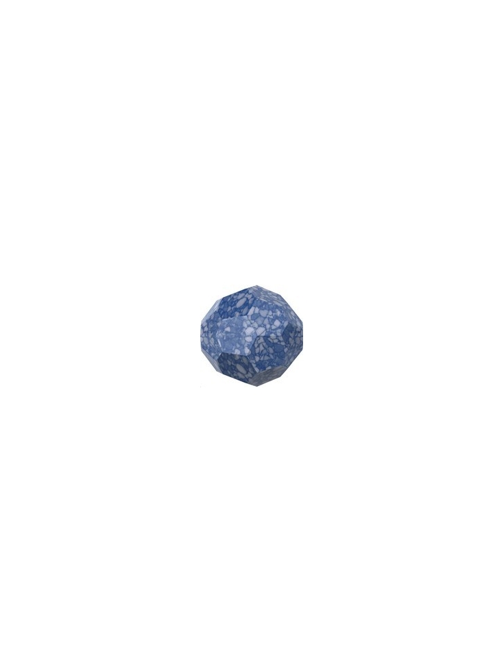 ronde 8mm marbled blue  Perles rondes facettes 8mm Swarovski (5000)- 4