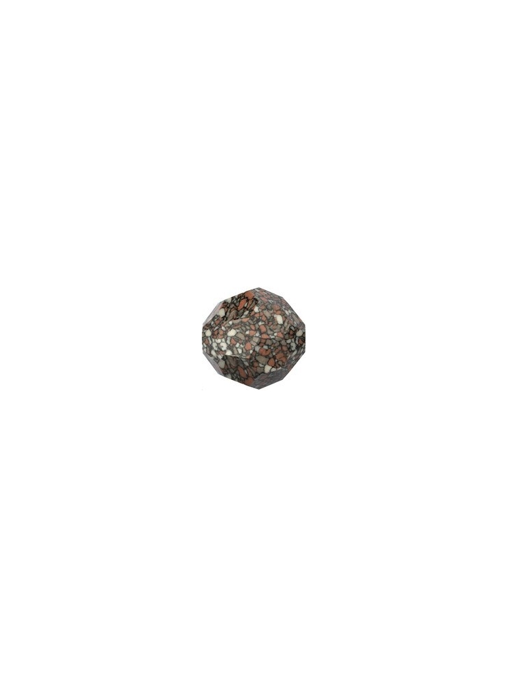 ronde 8mm marbled terracota  Perles rondes facettes 8mm Swarovski (5000)- 4