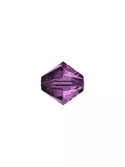 Toupie 8MM Amethyst  Toupies 8mm Swarovski (5328/5301)- 1