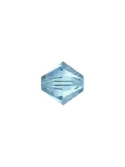 Toupie 8MM Aquamarine  Toupies 8mm Swarovski (5328/5301)- 1