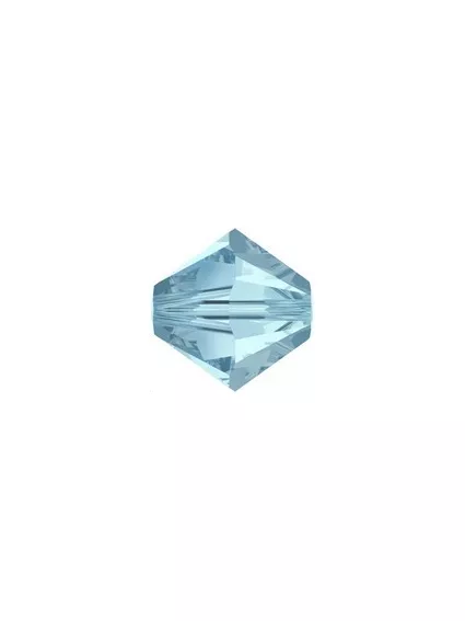 Toupie 8MM Aquamarine  Toupies 8mm Swarovski (5328/5301)- 1