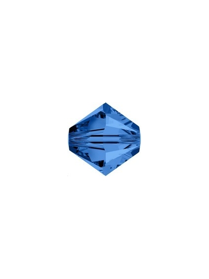 Toupie 8MM capri blue    Toupies 8mm Swarovski (5328/5301)- 1