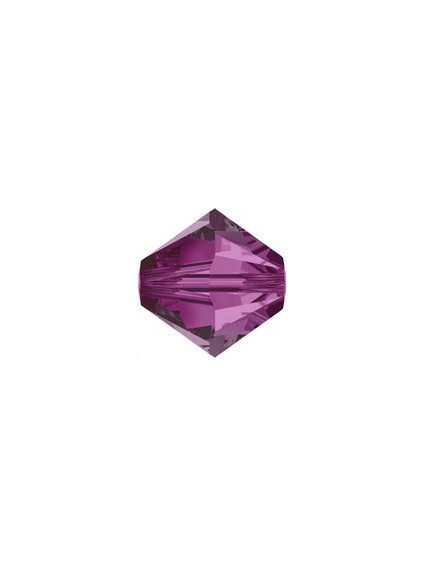 Toupie 8MM Fuchsia  Toupies 8mm Swarovski (5328/5301)- 1