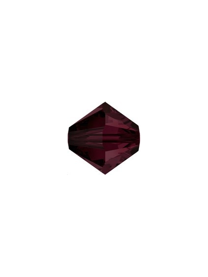Toupie 8MM Garnet  Toupies 8mm Swarovski (5328/5301)- 1