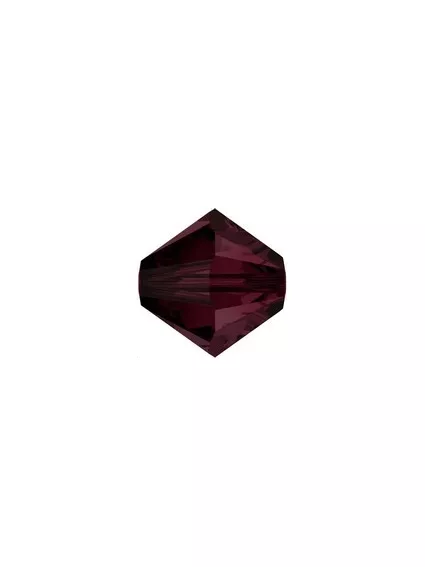 Toupie 8MM Garnet  Toupies 8mm Swarovski (5328/5301)- 1