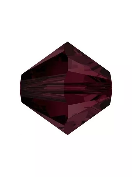 Toupie 8MM Garnet  Toupies 8mm Swarovski (5328/5301)- 1 2