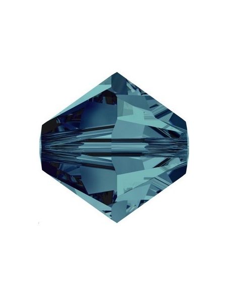 Toupie 8MM Indicolite  Toupies 8mm Swarovski (5328/5301)- 2