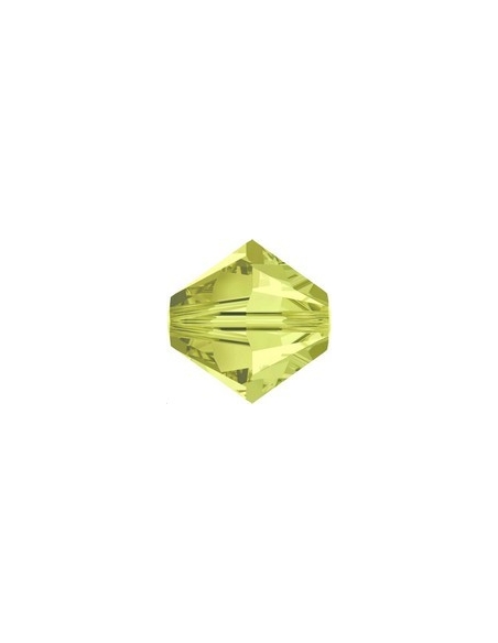 Toupie 8MM Jonquil  Toupies 8mm Swarovski (5328/5301)- 1 Toupie 8MM Jonquil  Toupies 8mm Swarovski (5328/5301)- 1