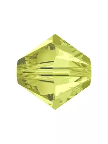 Toupie 8MM Jonquil  Toupies 8mm Swarovski (5328/5301)- 1 2